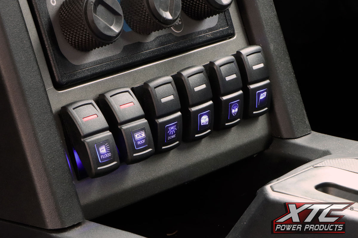 Polaris RZR XP 1 Switch Light Duty Power Control System-Lighting Harness-XTC-Black Market UTV