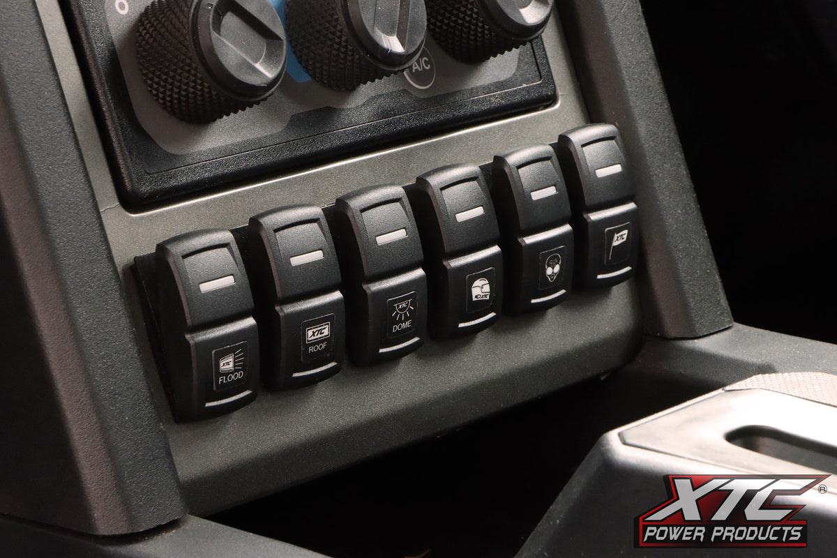 Polaris RZR XP 1 Switch Light Duty Power Control System-Lighting Harness-XTC-Black Market UTV