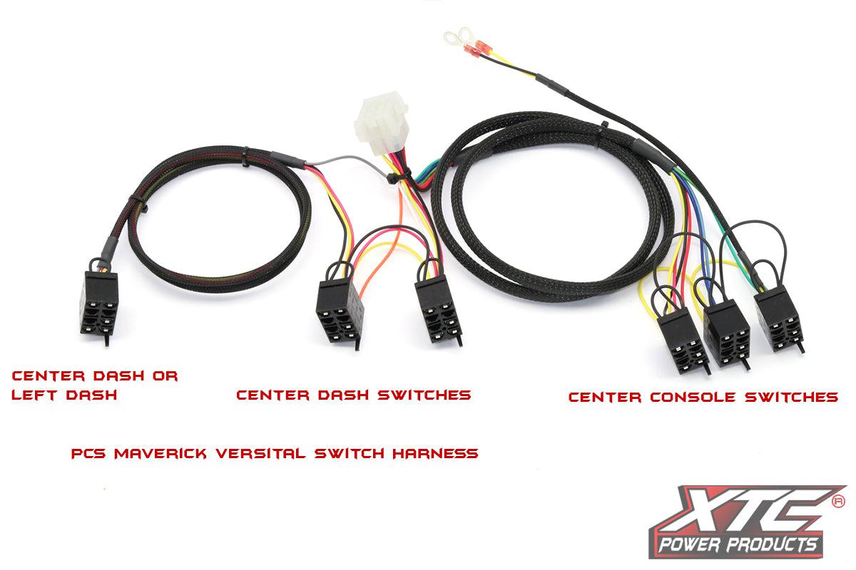 CAN AM MAVERICK R / X3 6 SWITCH POWER CONTROL SYSTEM-Street Legal Kit-XTC-No Switches-Black Market UTV