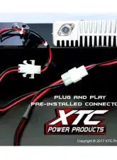 Radio - Intercom Plug &amp; Play Relayed Wire Harness with Triple Fuse Power Protection-Switch-XTC-Black Market UTV