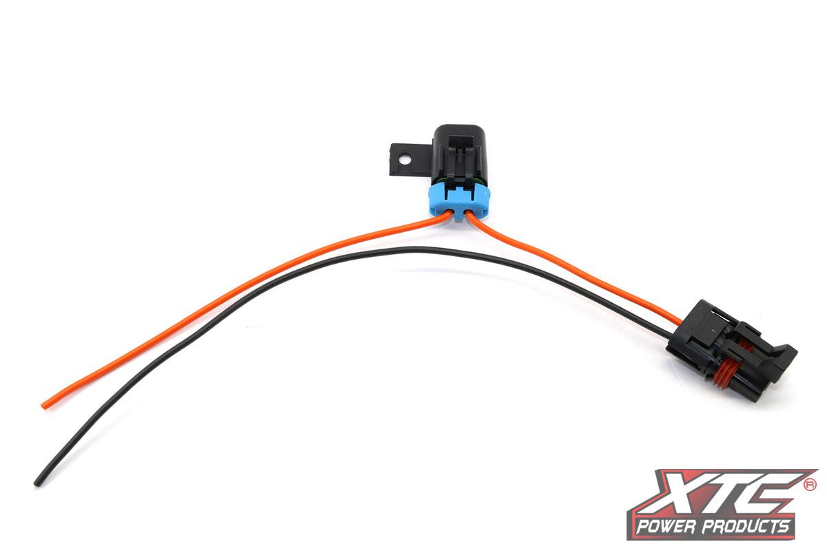 Pulse Busbar Accessory Wiring Harness with 14 Gauge Fused IGN/GND Wires-Power Adapter-XTC-Black Market UTV