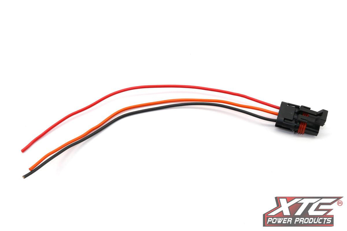 Pulse Busbar Accessory Wiring Harness with 14 Gauge 12v/IGN/GND Wires-Power Adapter-XTC-Black Market UTV