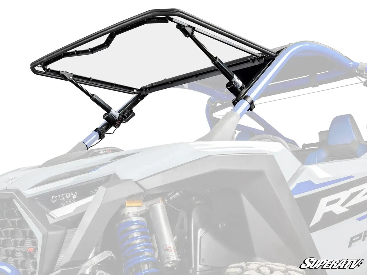 POLARIS RZR PRO XP MAXDRIVE POWER FLIP WINDSHIELD-Windshield-Super ATV-2025+-Black Market UTV