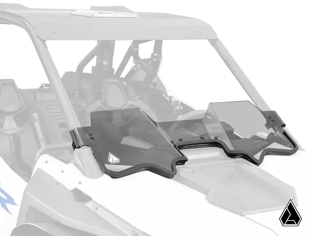 ASSAULT INDUSTRIES POLARIS RZR PRO R HALF WINDSHIELD-Windshield-Super ATV-2022-2024-Black Market UTV