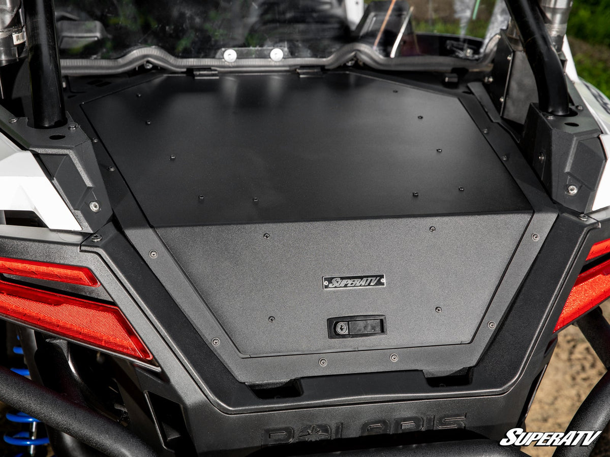 Polaris RZR Turbo R Trunk Bed Enclosure-Trunk Bed-Super ATV-Black Market UTV