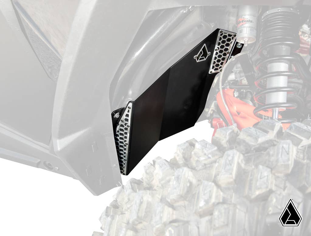 ASSAULT INDUSTRIES POLARIS RZR TURBO S INNER FENDER GUARDS-fender-Super ATV-Black Market UTV