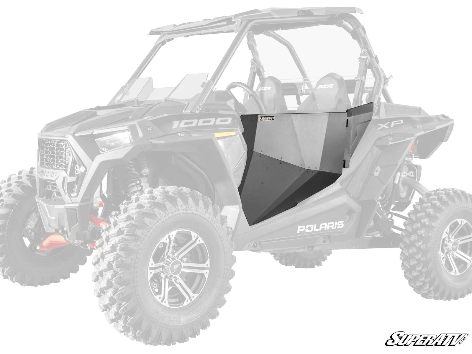 POLARIS RZR XP TURBO S ALUMINUM DOOR SKIN-Doors-Super ATV-Add Plastic Side Panels-Black Market UTV