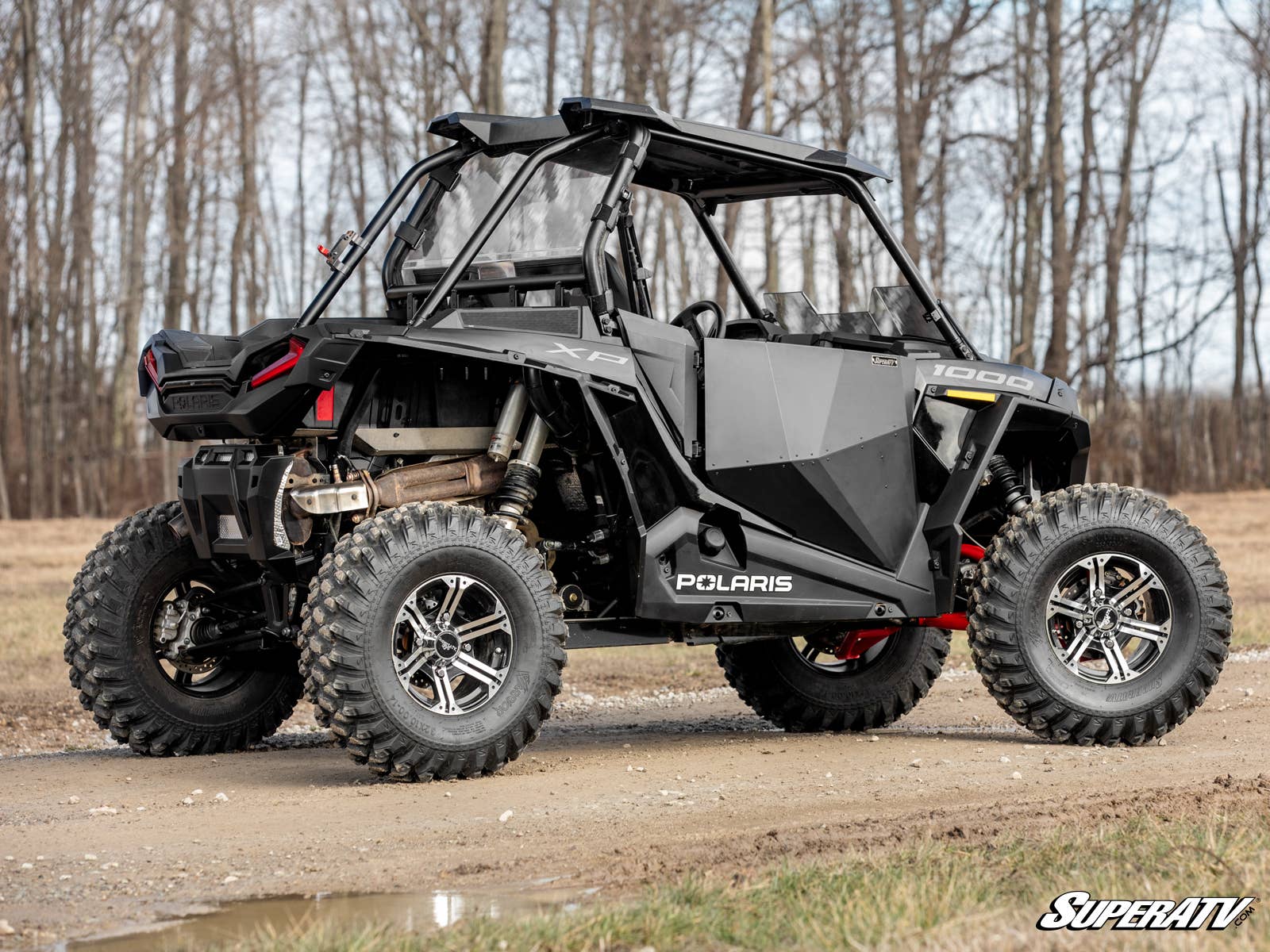 POLARIS RZR XP TURBO S ALUMINUM DOOR SKIN-Doors-Super ATV-Add Plastic Side Panels-Black Market UTV