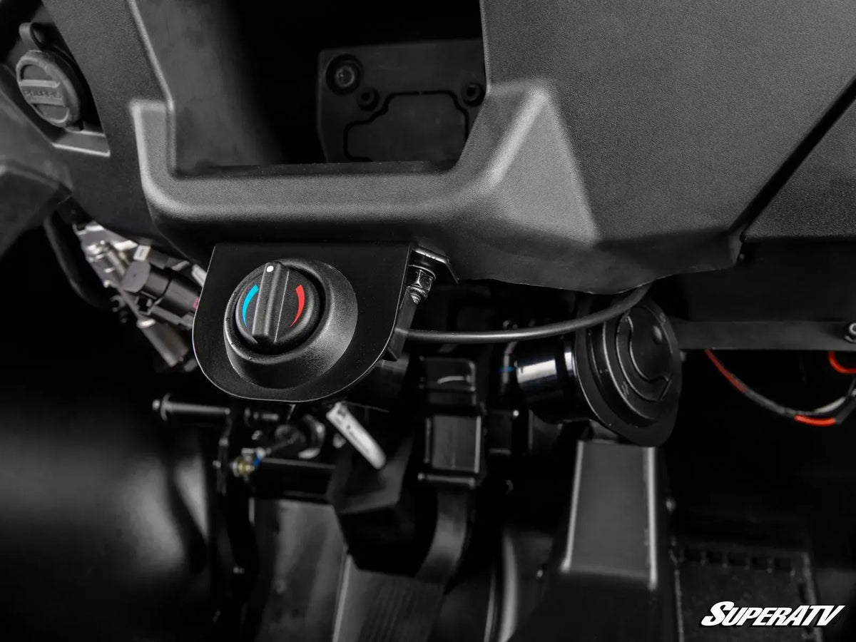 Polaris RZR XP 1000 In-Dash Heater-Heater Kit-Super ATV-2024+-No thank you-Yes please-Black Market UTV