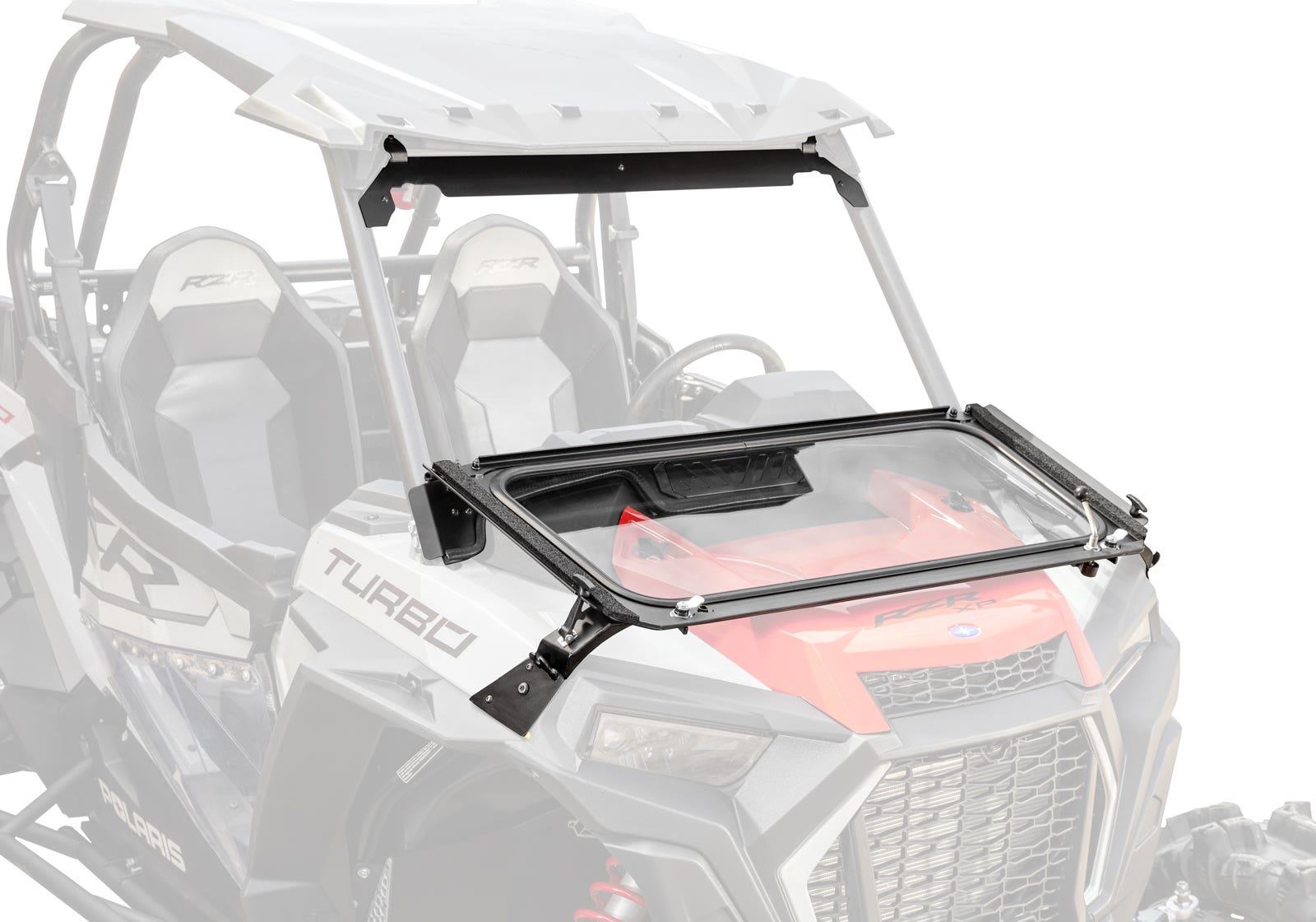 Polaris RZR XP 1000 Flip Down Glass Windshield