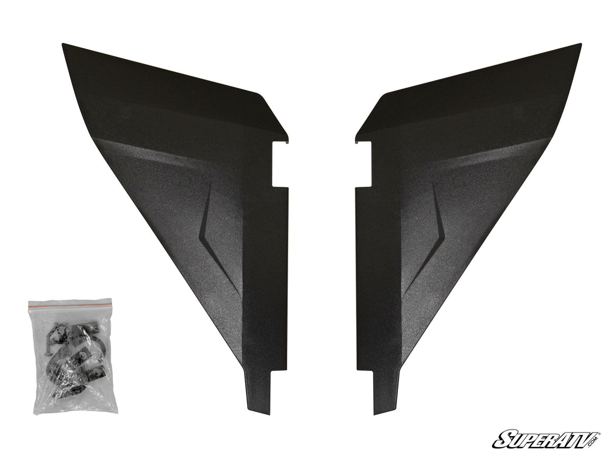 POLARIS RZR SIDE PANELS-Doors-Super ATV-Aluminum - Flat Black-Black Market UTV