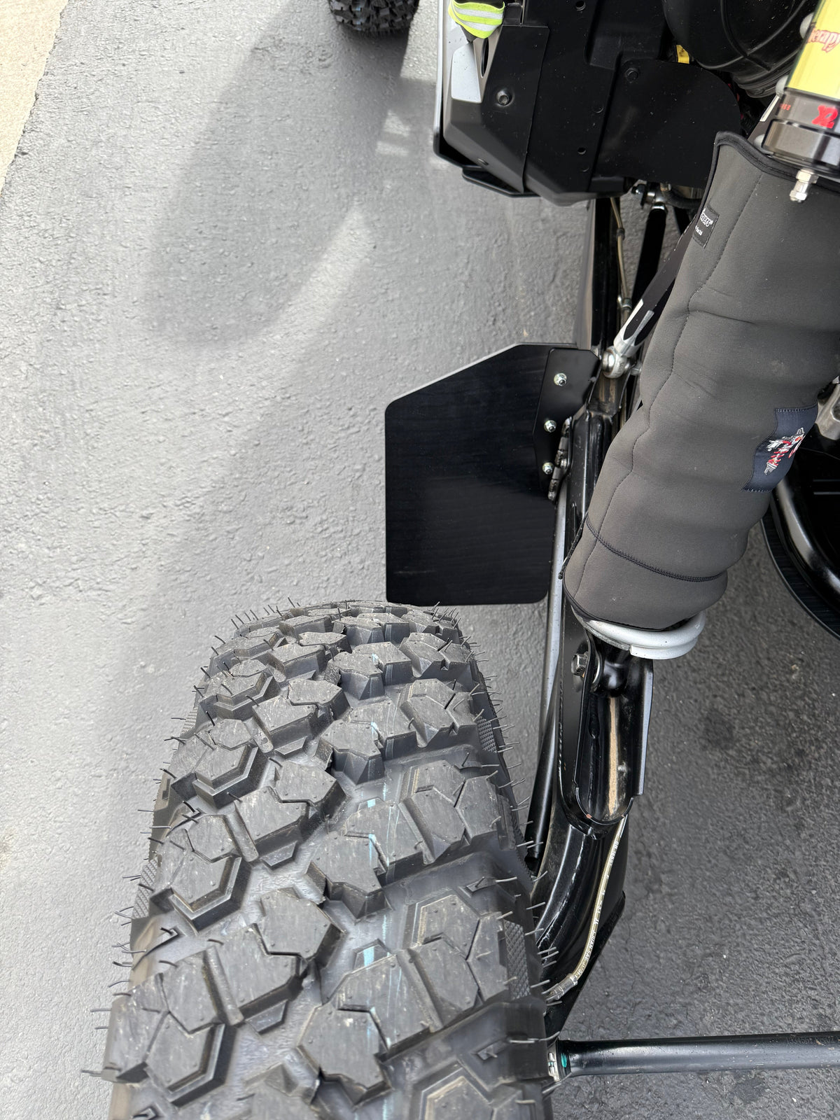Polaris RZR Pro R Rock Deflectors-Trailing Arm Guards-Factory UTV-Full UHMW-Black Market UTV
