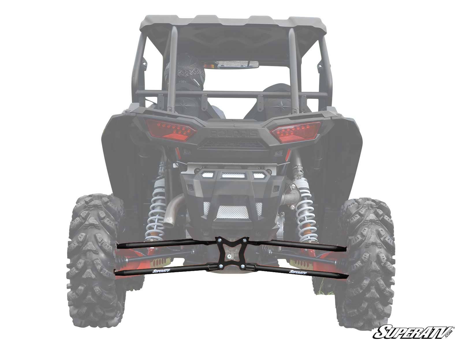 POLARIS RZR XP TURBO RADIUS ARMS-Radius Rods-Super ATV-Black-Black Market UTV