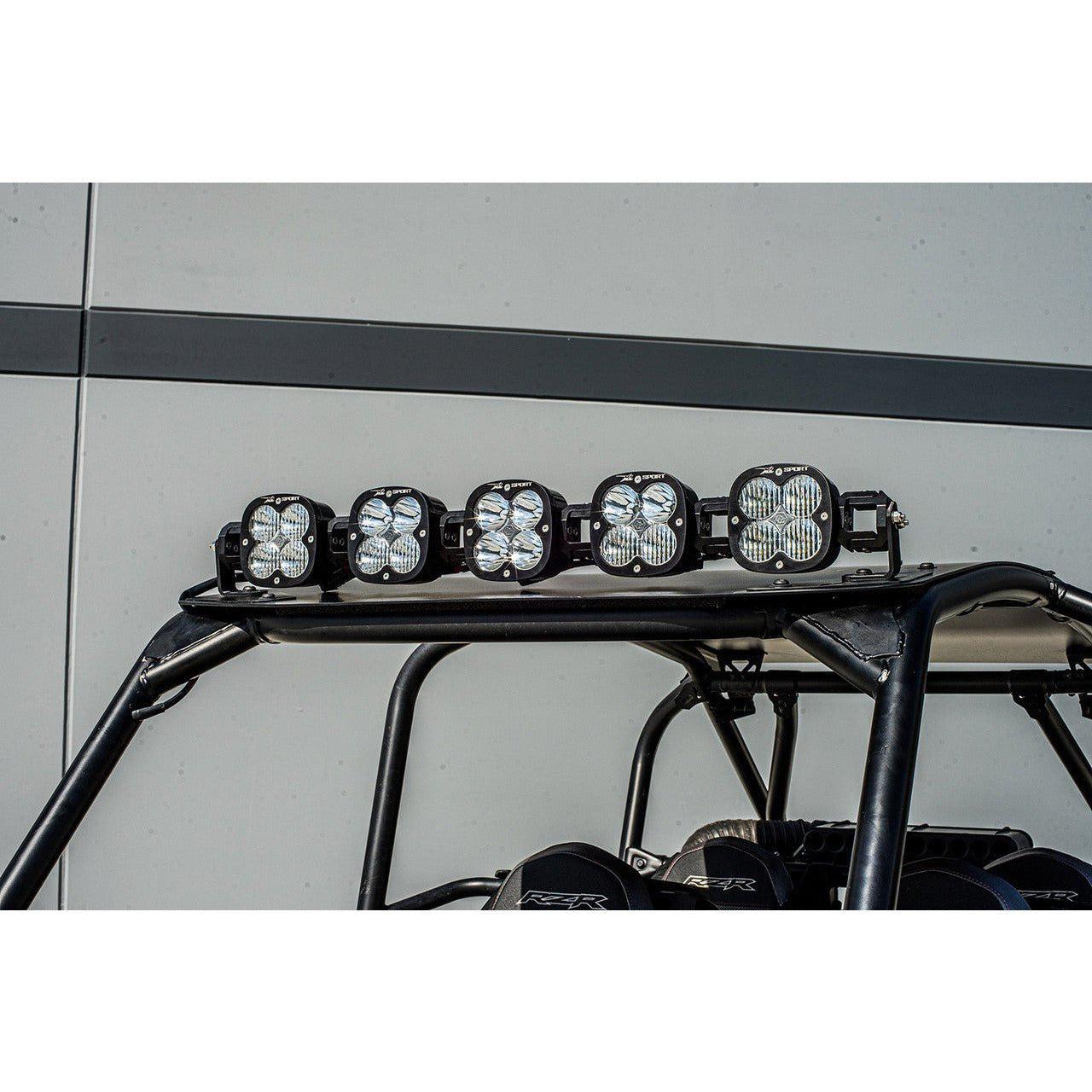 POLARIS RZR TURBO S XL LINKABLE ROOF MOUNT LIGHT KIT-Light Bars-Baja Designs-Black Market UTV