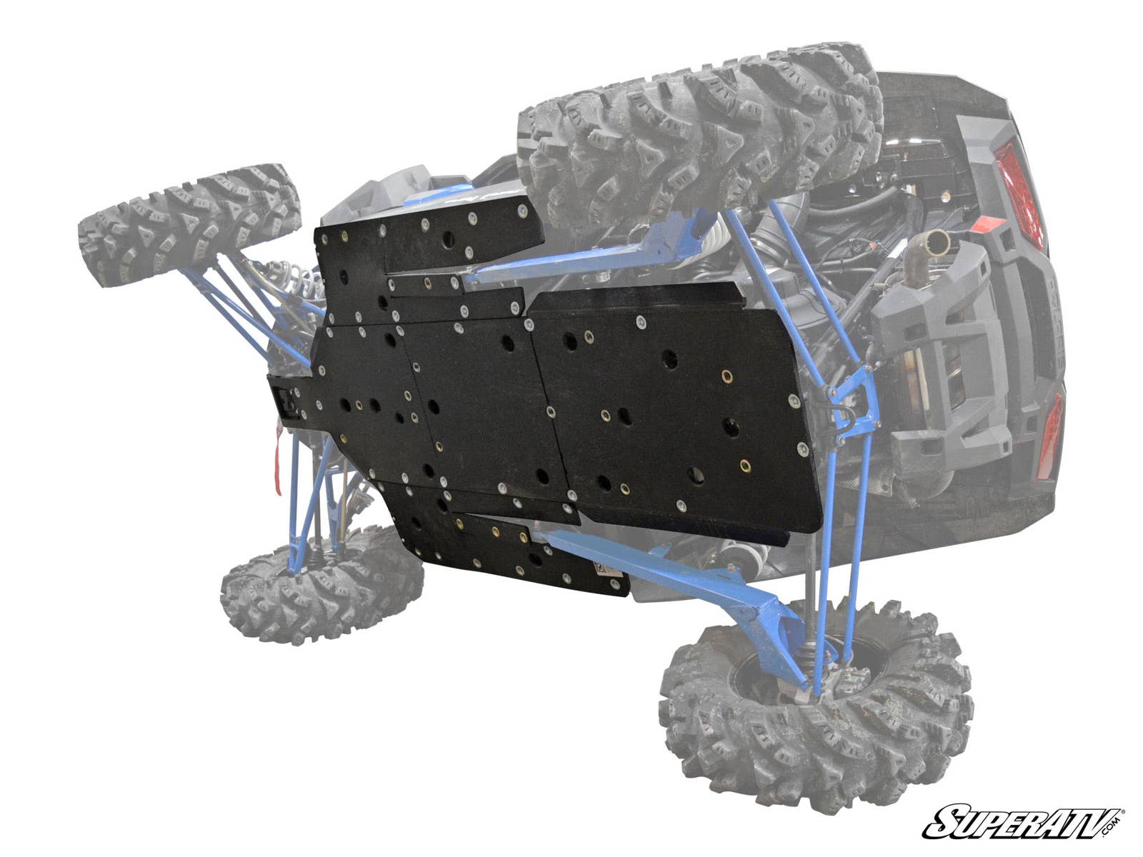 POLARIS RZR XP TURBO S FULL SKID PLATE-Super ATV-2018-Black Market UTV