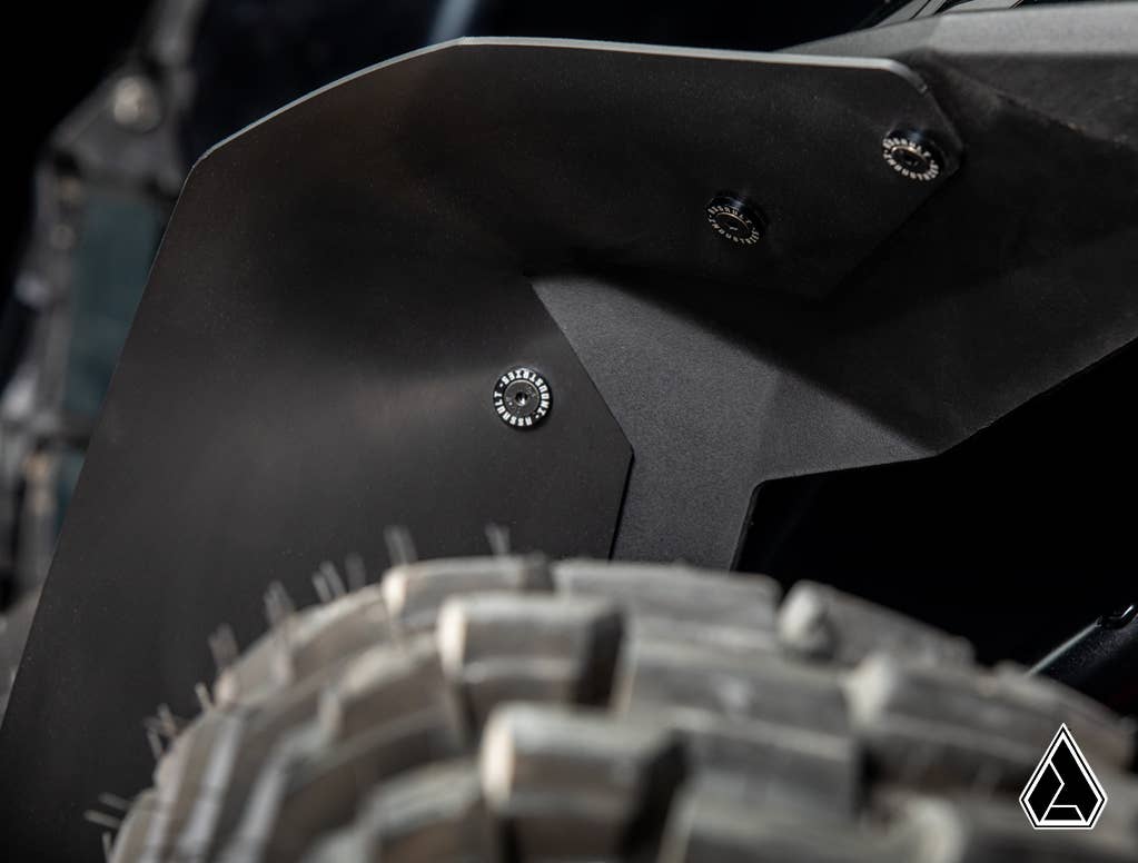 LOW PROFILE FENDER FLARES FOR POLARIS RZR XP TURBO S-Fender Flares-Super ATV-Black Market UTV