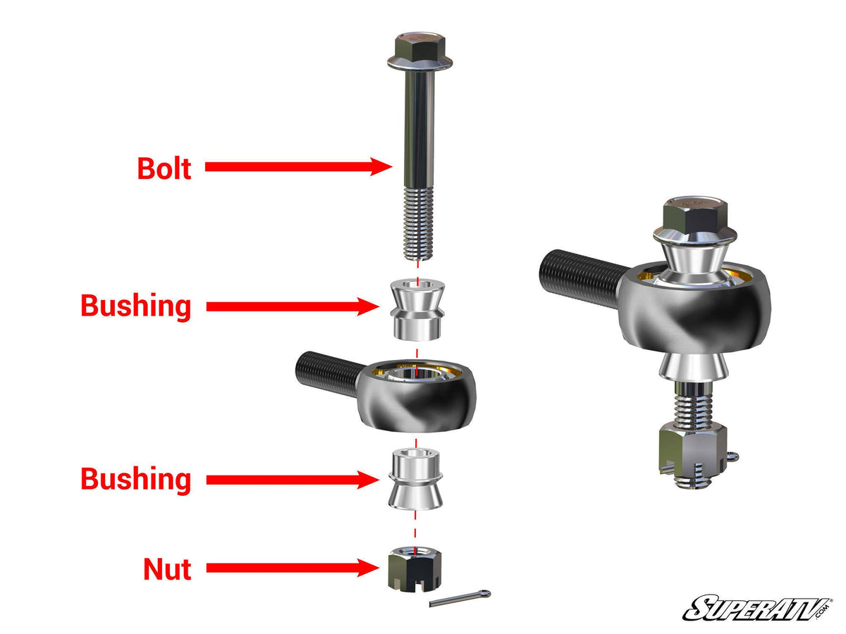 Polaris RZR XP 900 Heavy Duty Tie Rods