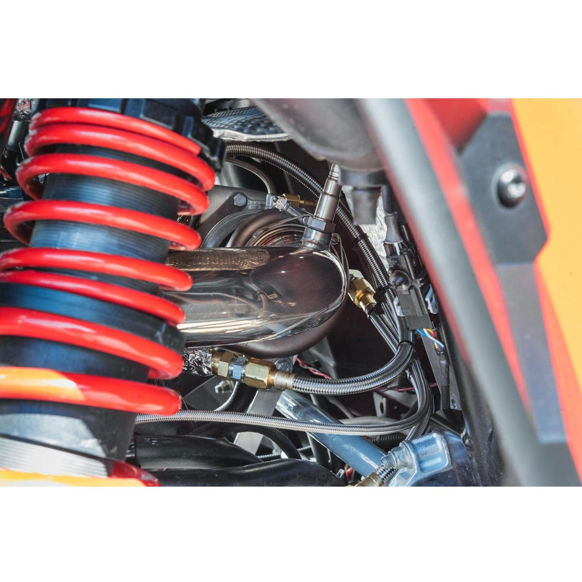 POLARIS RZR XP TURBO (2016-2019) BIG TURBO SYSTEM-Exhaust-Force Turbos-Black Market UTV