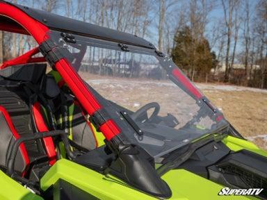 Polaris RZR Pro R Flip Windshield-Windshield-Super ATV-2 Seat-2022-2024-Black Market UTV