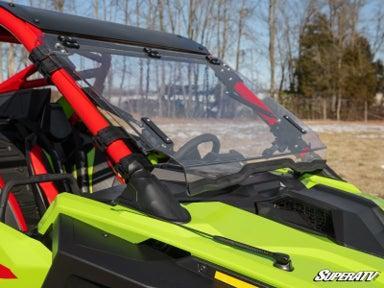Polaris RZR Pro R Flip Windshield-Windshield-Super ATV-2 Seat-2022-2024-Black Market UTV