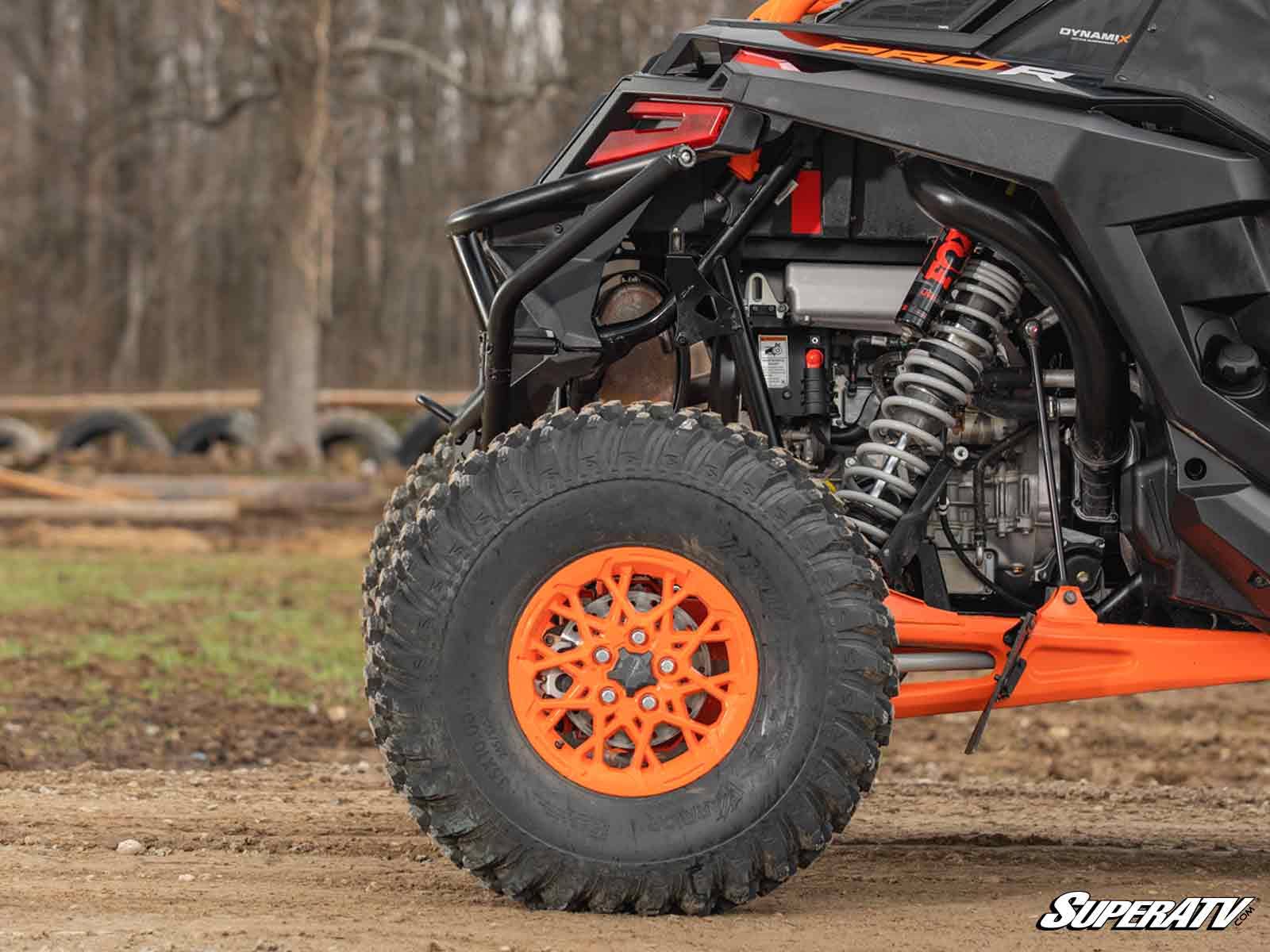 POLARIS RZR PRO R REAR BUMPER-Bumper-Super ATV-NO-Black-Black Market UTV