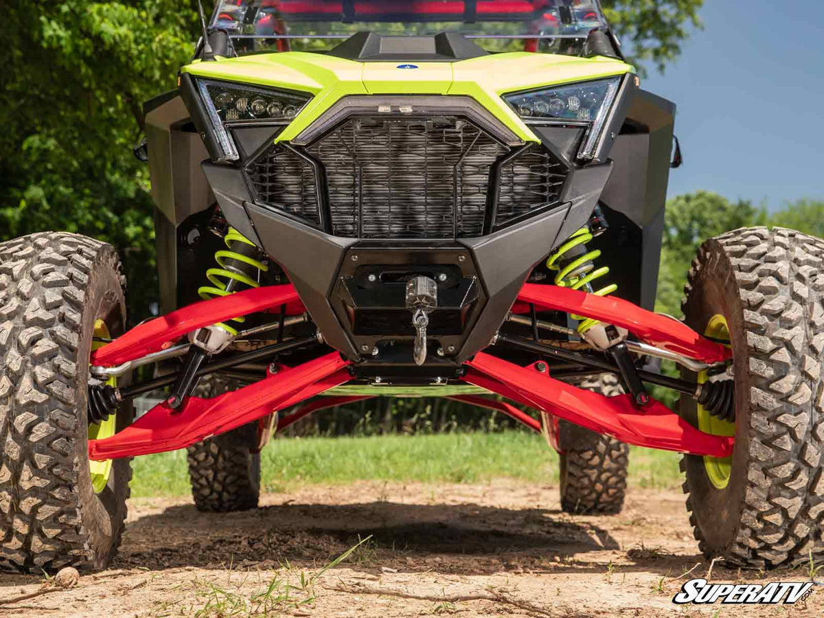 POLARIS RZR PRO R WINCH MOUNTING PLATE-Mount-Super ATV-4500 lb.-Black Market UTV