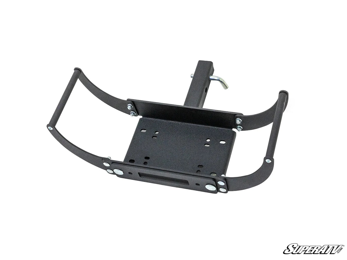 12,000 LB. WINCH RECEIVER MOUNT-Mounts-Super ATV-4500 lb.-Black Market UTV
