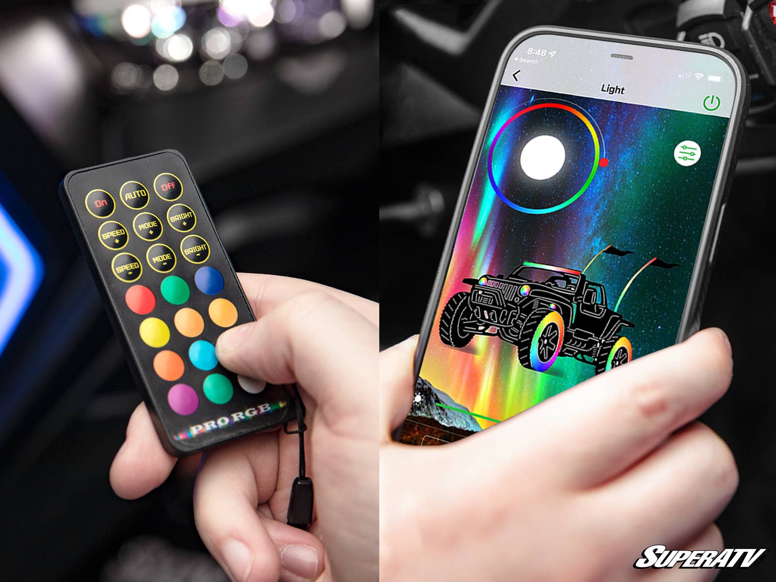 POLARIS RZR FANG LIGHTS-Lighting-Super ATV-Black Market UTV