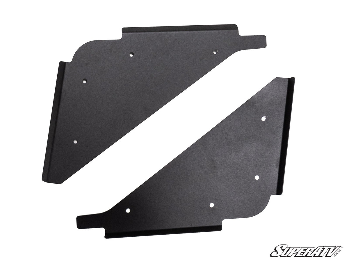 POLARIS RZR SIDE PANELS-Doors-Super ATV-Aluminum - Flat Black-Black Market UTV