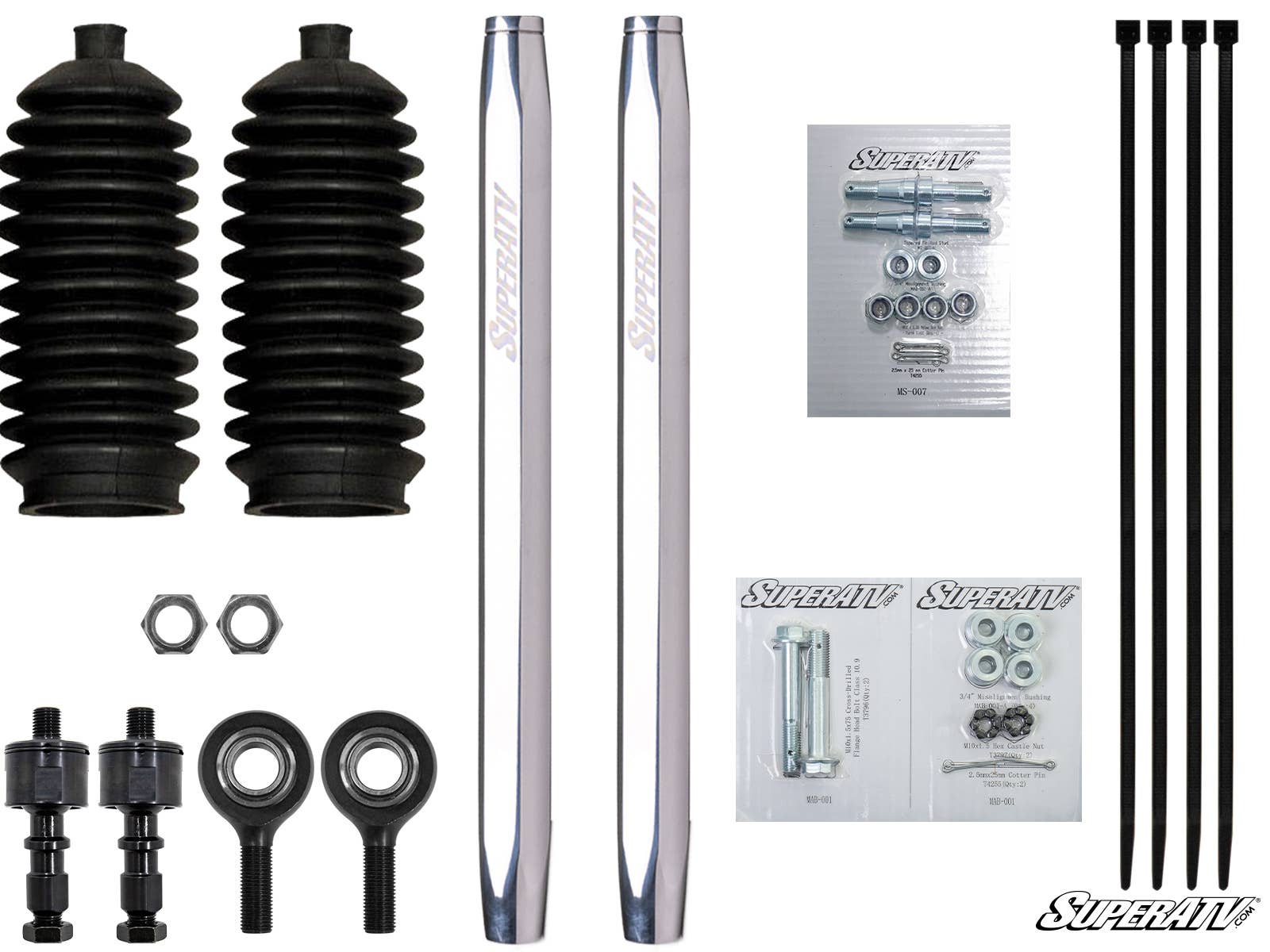 POLARIS RZR XP 1000 BILLET ALUMINUM HEX TIE ROD KIT
