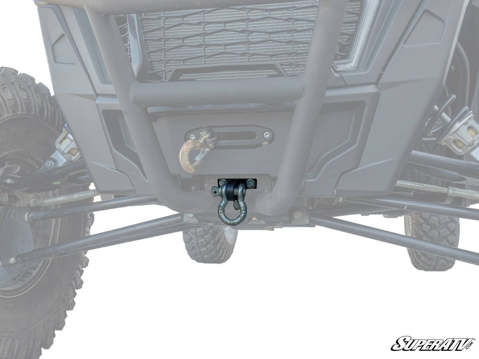 POLARIS RZR HITCH PLATE