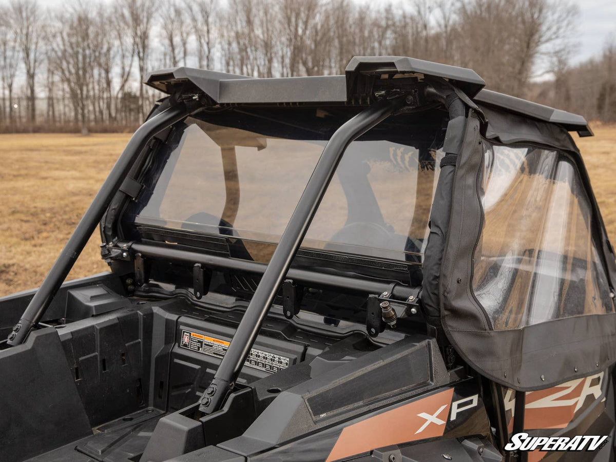 POLARIS RZR XP 1000 REAR VENTED WINDSHIELD-Windshield-Super ATV-2014-2023-Black Market UTV
