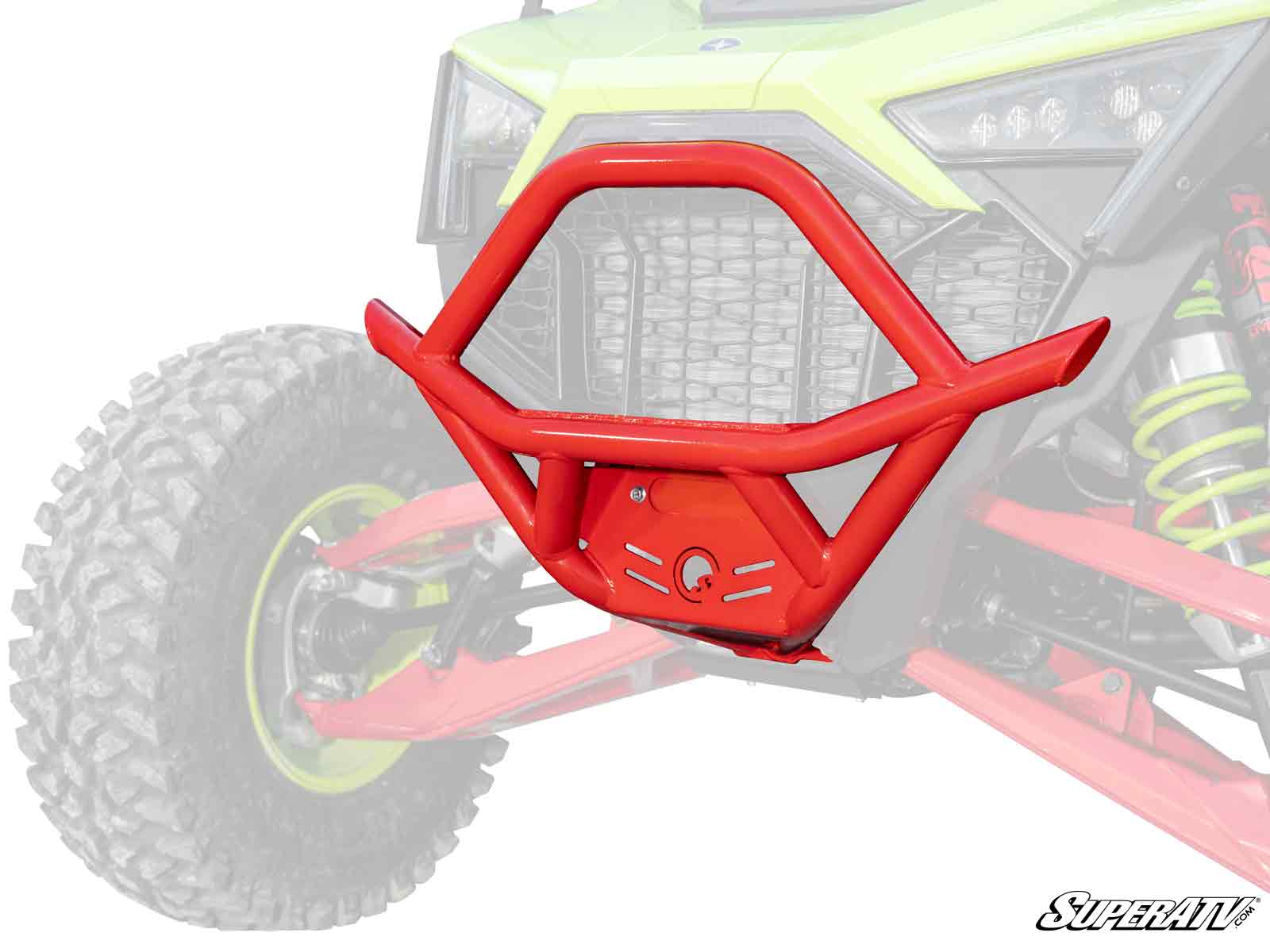 POLARIS RZR PRO R FRONT BUMPER-Bumper-Super ATV-Red-Black Market UTV