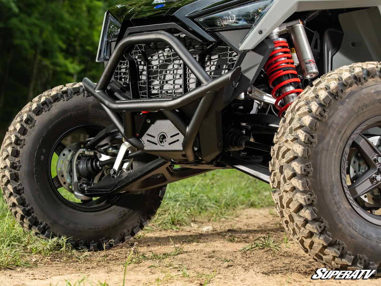 POLARIS RZR PRO R FRONT BUMPER-Bumper-Super ATV-Red-Black Market UTV