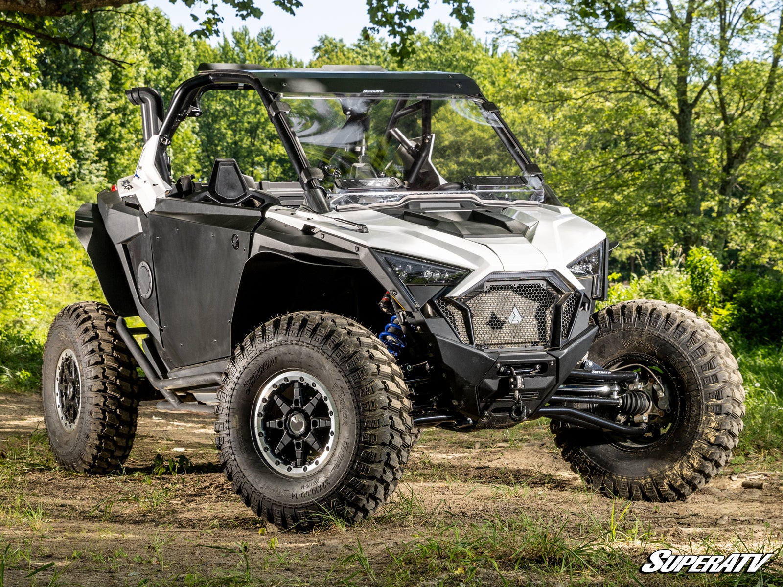 POLARIS RZR PRO XP SCRATCH RESISTANT VENTED FULL WINDSHIELD-Windshield-Super ATV-Black Market UTV