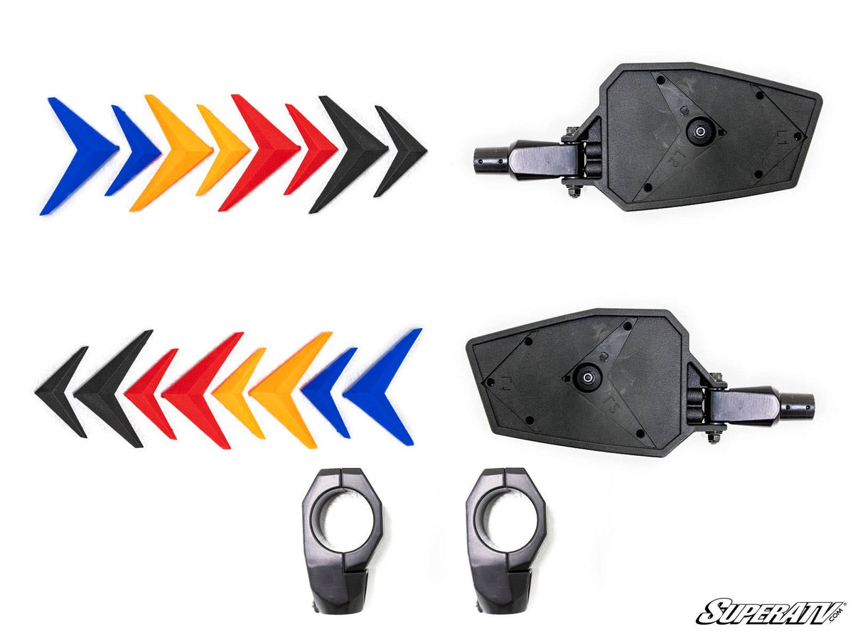 CAN-AM SEEKER SIDE VIEW MIRRORS-Side Mirrors-Super ATV-Black Market UTV
