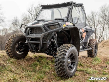 POLARIS RZR XP TURBO ATLAS PRO 2" FORWARD OFFSET A-ARMS-Tailing Arm Support-Super ATV-Super Duty 300M-Black Market UTV
