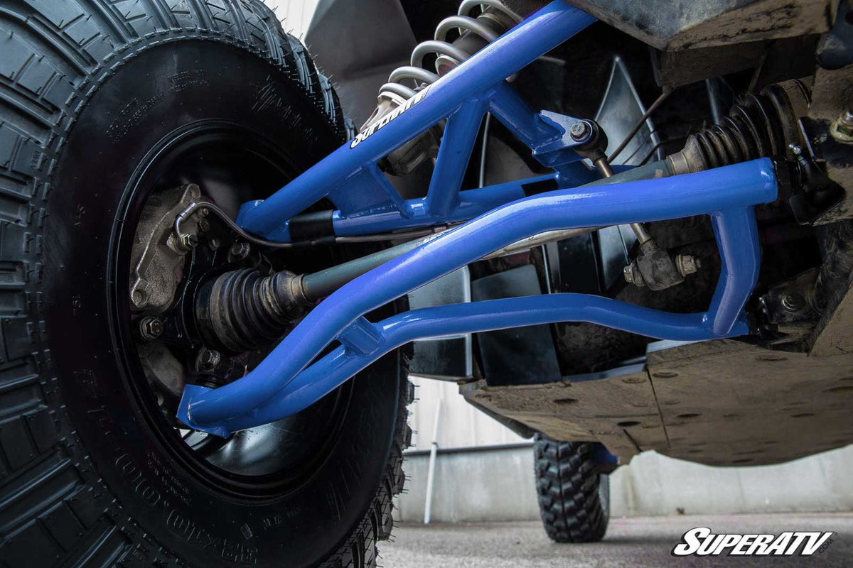 POLARIS RZR XP TURBO HIGH CLEARANCE 1.5&quot; FORWARD OFFSET A-ARMS (CHROMOLY)-Suspension-Super ATV-Voodoo Blue-Black Market UTV