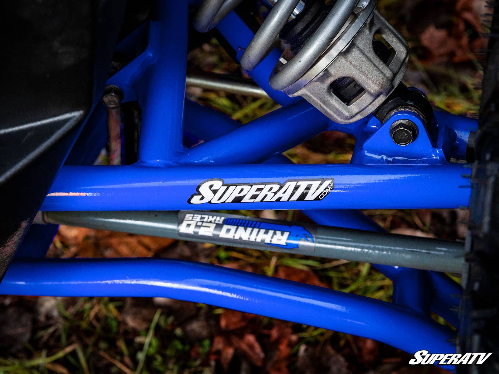 POLARIS RZR XP TURBO HIGH CLEARANCE 1.5" FORWARD OFFSET A-ARMS (CHROMOLY)-Suspension-Super ATV-Black-Black Market UTV