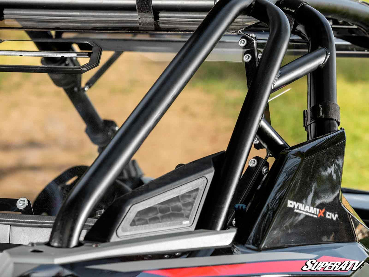Polaris RZR PRO XP Rear Vented Windshield-Windshield-Super ATV-2 Seat-Black Market UTV