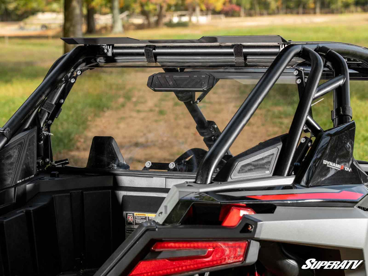 Polaris RZR PRO XP Rear Vented Windshield-Windshield-Super ATV-2 Seat-Black Market UTV