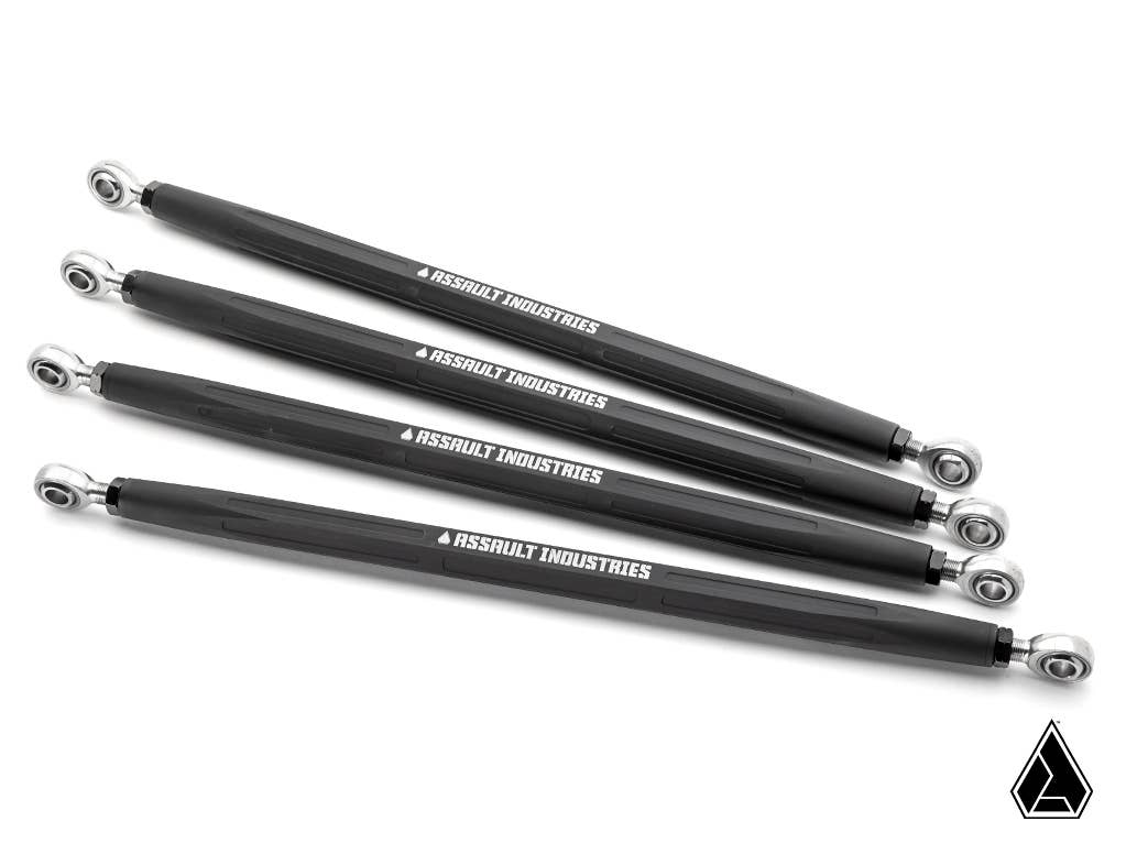ASSAULT INDUSTRIES POLARIS RZR XP TURBO TURRET STYLE QUICK CAMBER RADIUS RODS-Radius Rods-Super ATV-2016-Black Market UTV