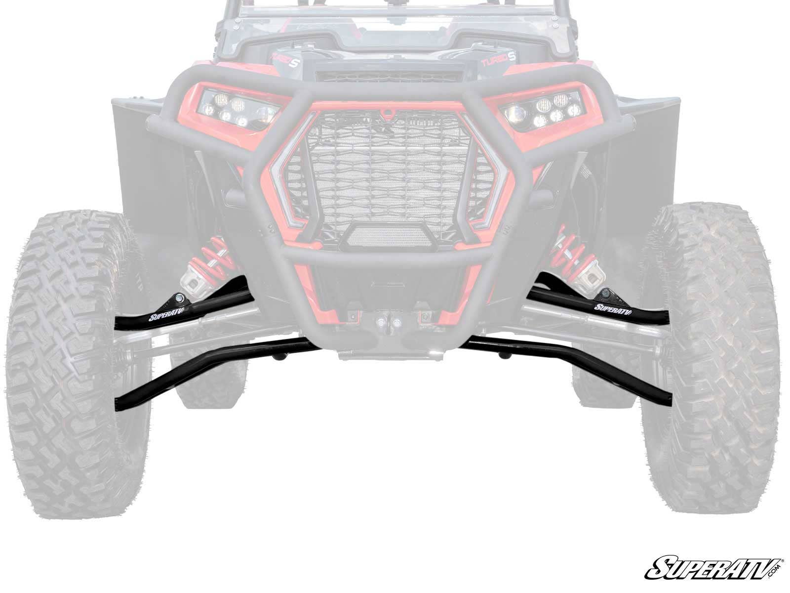 POLARIS RZR TURBO S HIGH CLEARANCE 1.5" OFFSET A-ARMS-A-Arms-Super ATV-Super Duty 300M-Black Market UTV