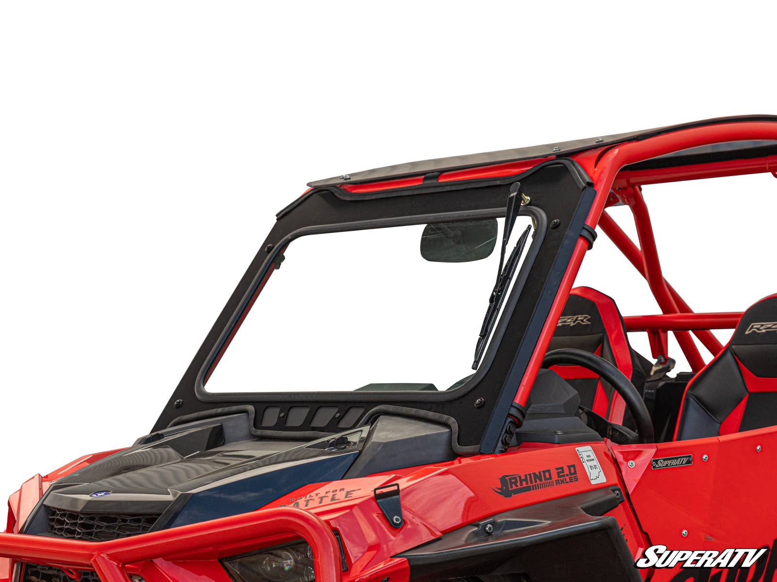 POLARIS RZR XP TURBO S GLASS WINDSHIELD-Windshield-Super ATV-Black Market UTV