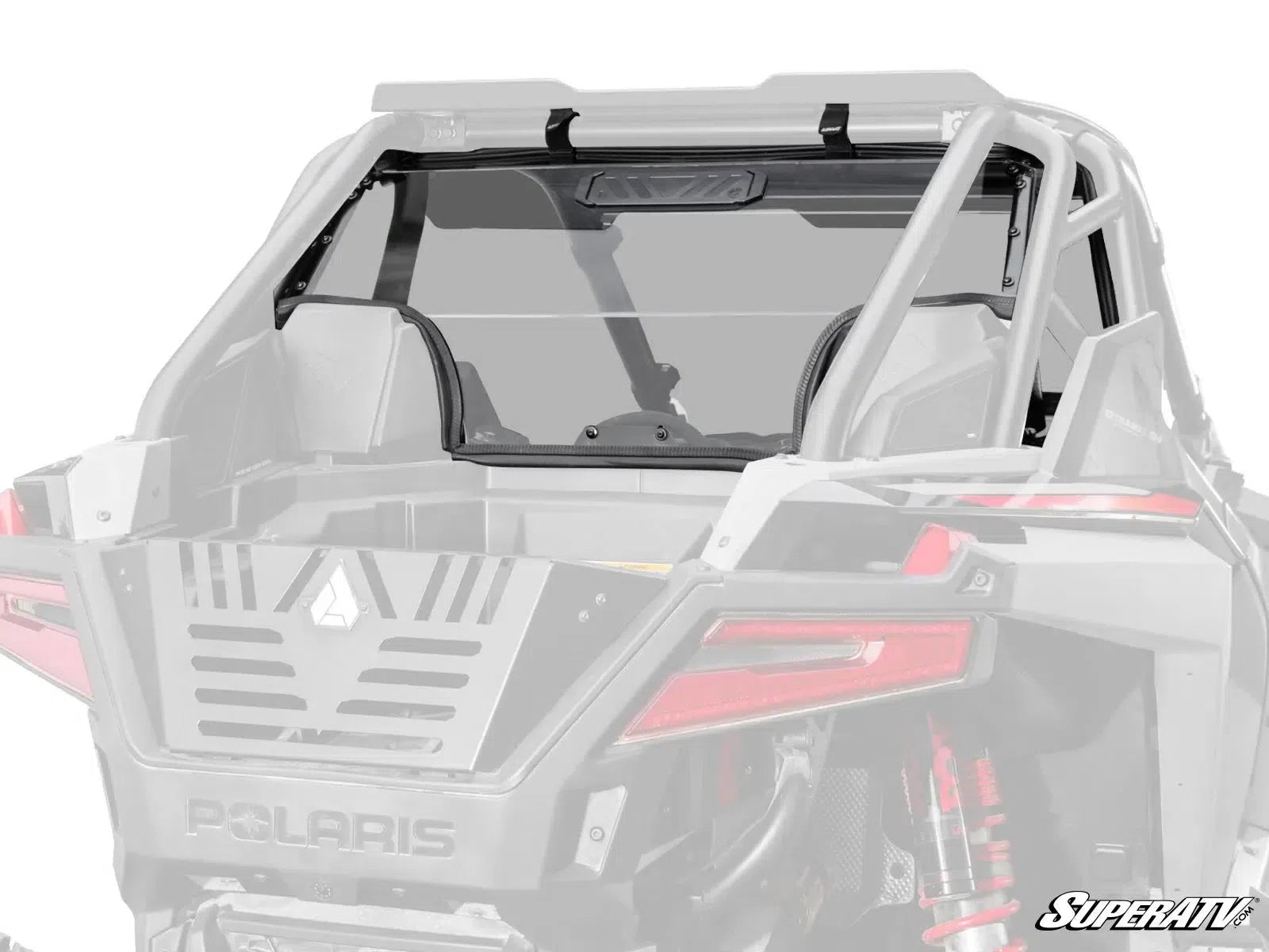 Polaris RZR PRO XP Rear Vented Windshield-Windshield-Super ATV-2 Seat-Black Market UTV