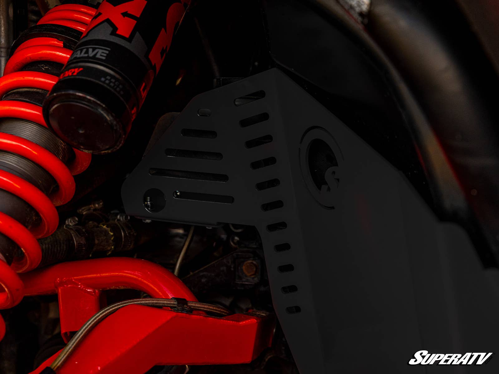 POLARIS RZR TURBO S INNER FENDER GUARDS-fender-Super ATV-Black-Black Market UTV