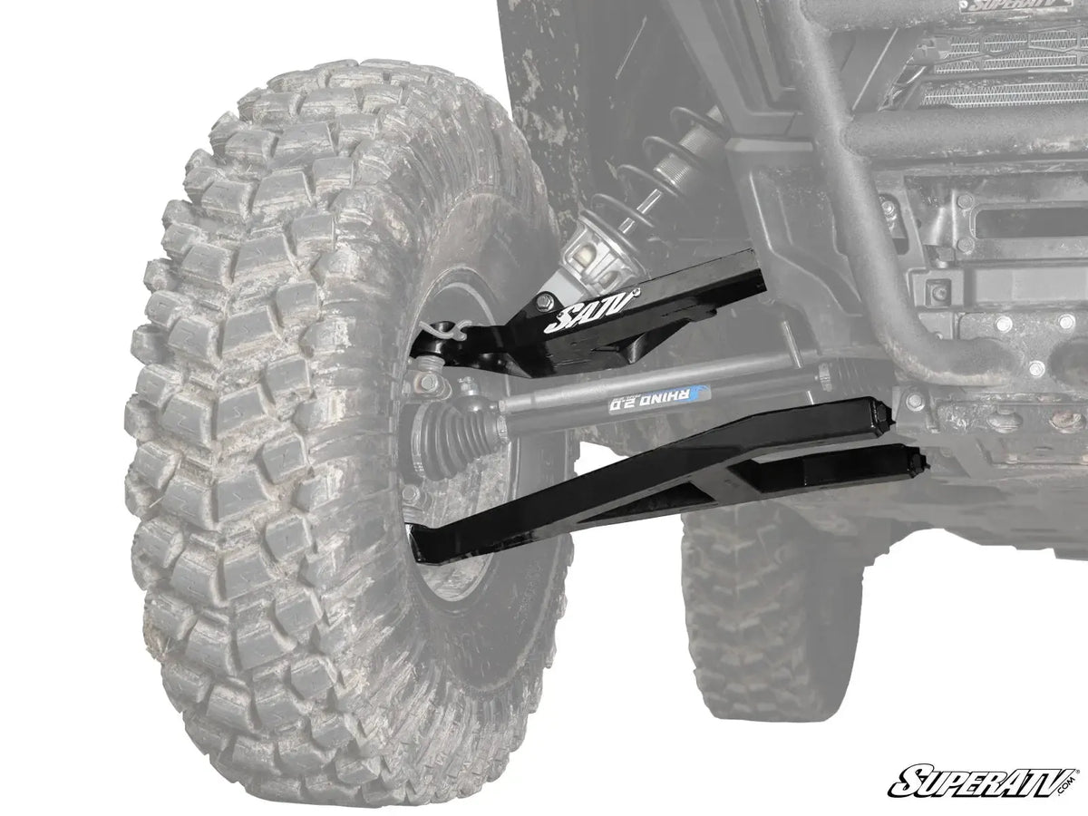 POLARIS RZR XP TURBO SIDEWINDER A-ARMS—1.5" FORWARD OFFSET-A-Arms-Super ATV-Super Duty 300M-Black-Black Market UTV