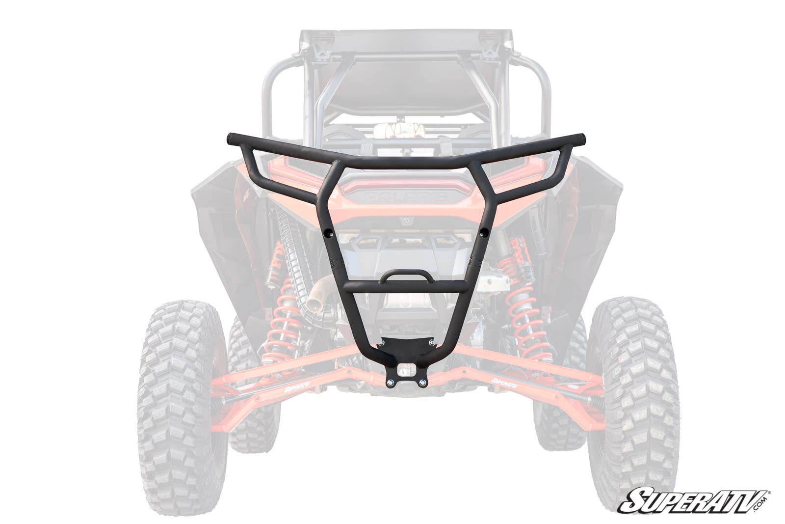 Polaris RZR XP Turbo S Rear Bumper-Bumper-Super ATV-Black-Black Market UTV