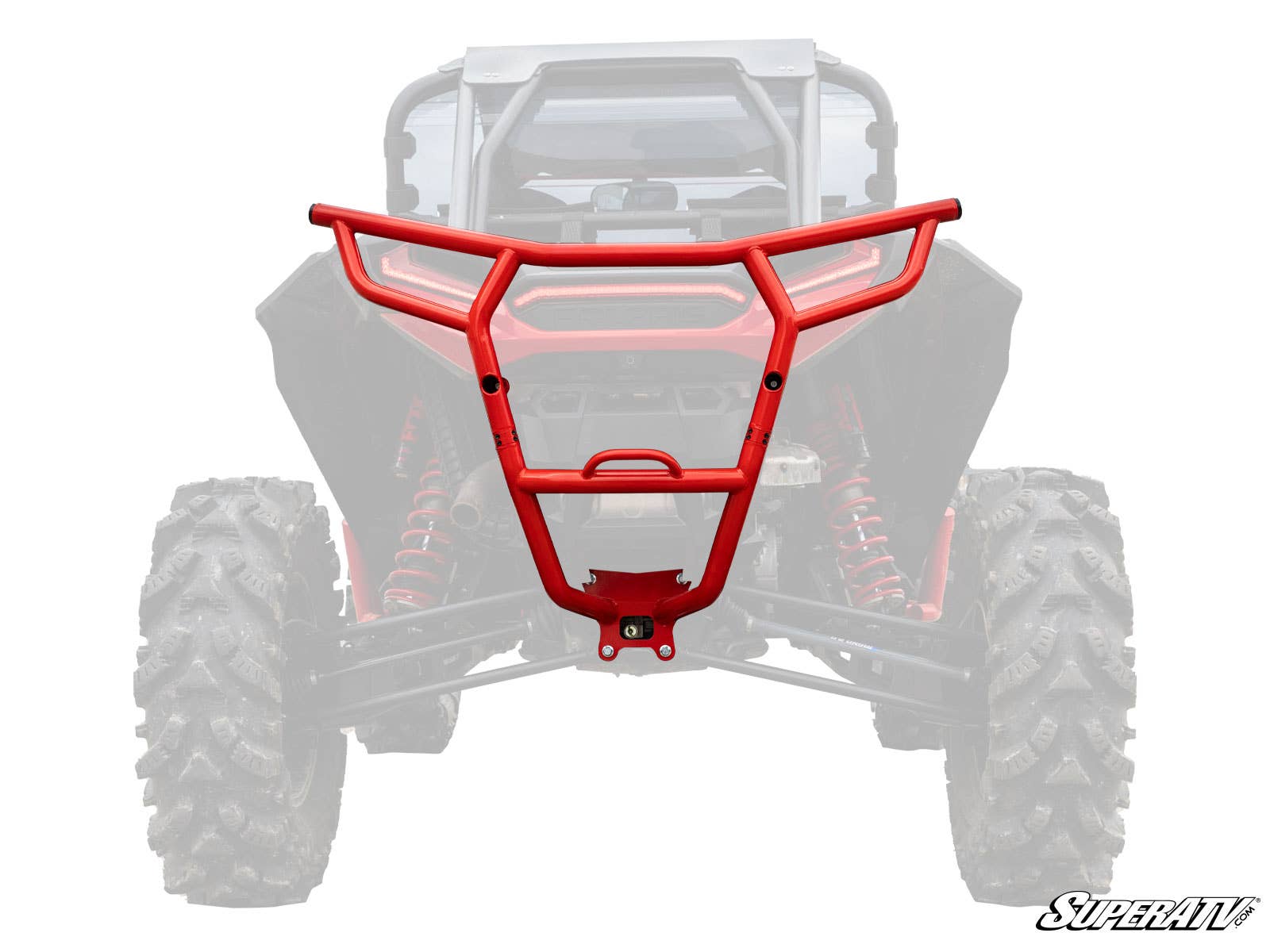 POLARIS RZR XP TURBO S REAR BUMPER-Bumper-Super ATV-Black-Black Market UTV