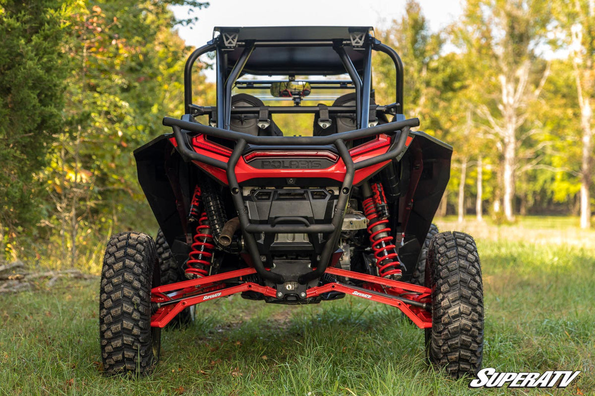 Polaris RZR XP Turbo S Rear Bumper-Bumper-Super ATV-Black-Black Market UTV